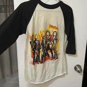 Vintage 1986 Judas Priest 3/4 tee